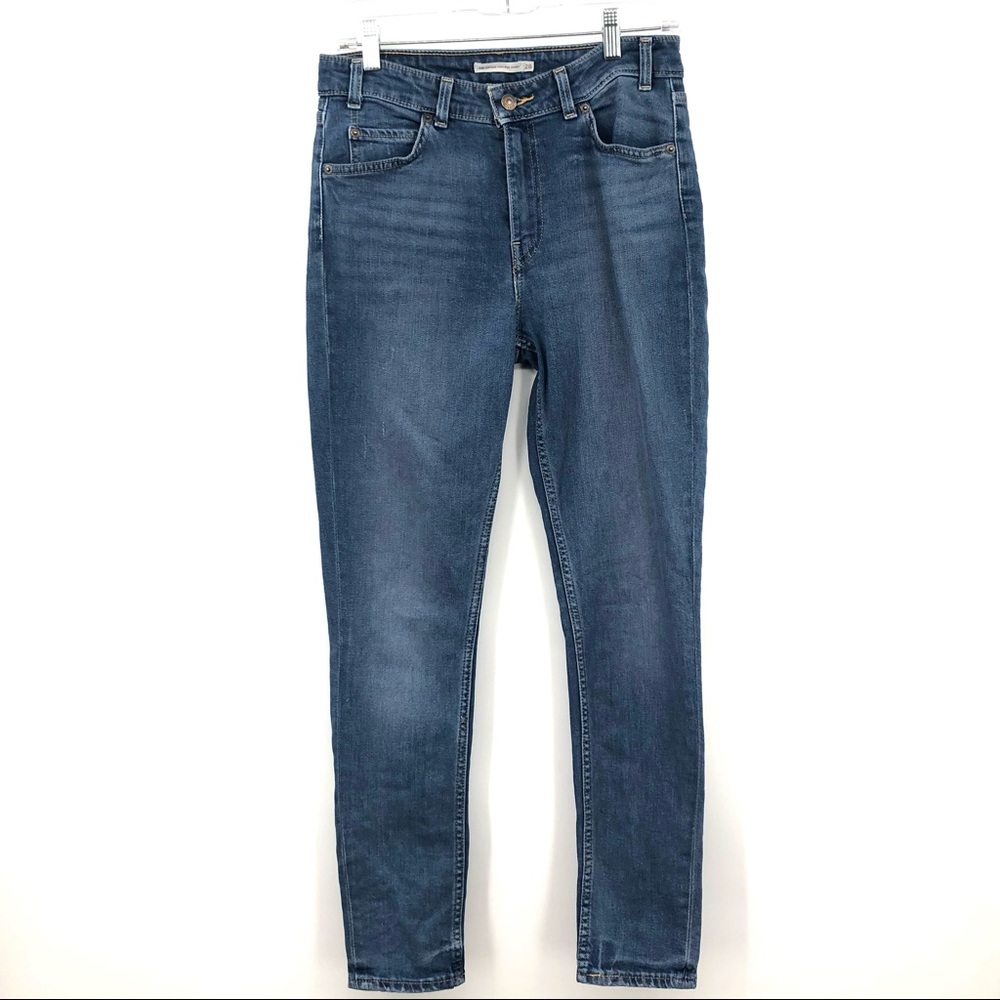 Levi 721 Vintage High Rise Skinny Jeans 28x28